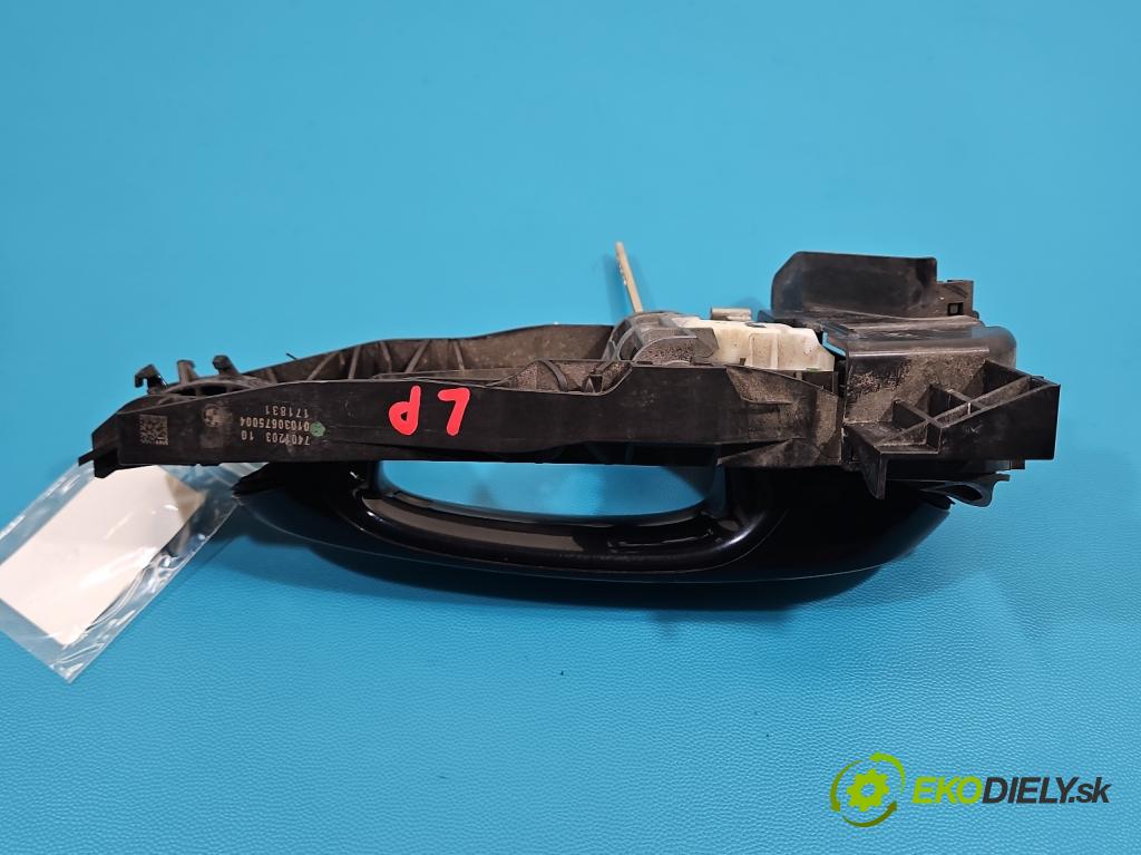 Bmw 5 G30 2017-2024 2.0d 190 HP automatic 140 kW 1995 cm3 4- rukoväť predné ľavé mimo: 7401203 (Kľučka dverí vonkajšia predná ľavá)