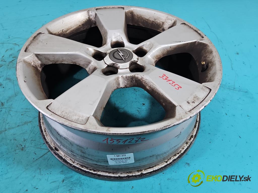 Opel Antara 2006-2015 2.0 cdti 150 hp automatic 110 kW 1991 cm3 5- Felga hliník 18" komplet