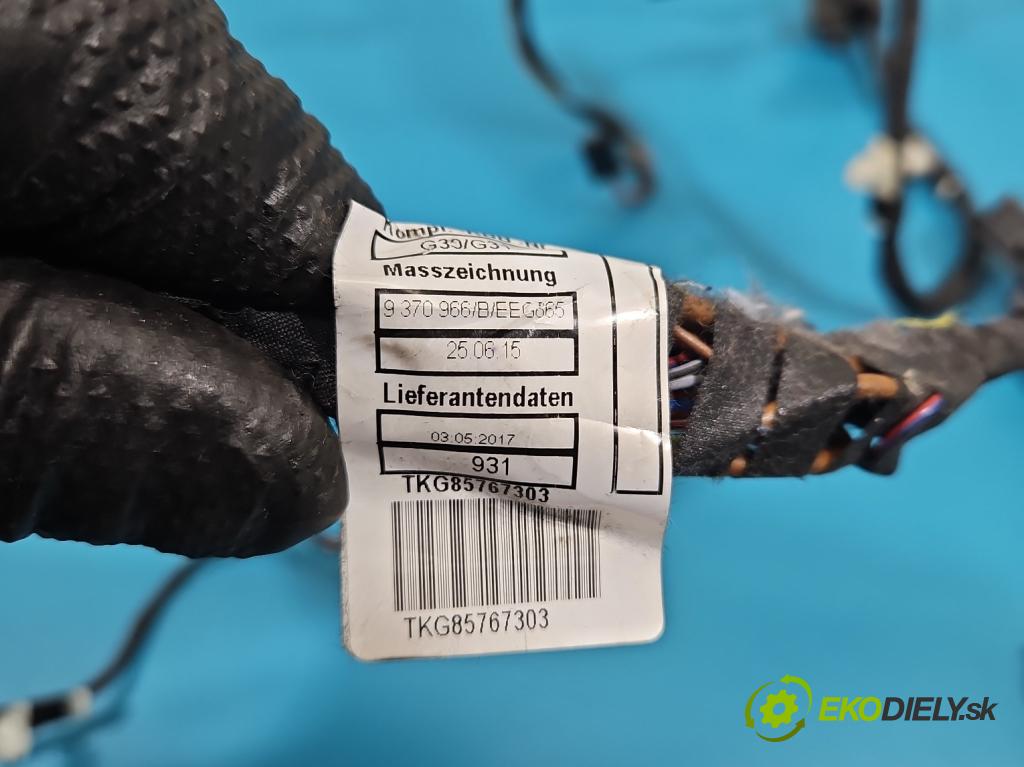 Bmw 5 G30 2017-2024 2.0d 190 HP automatic 140 kW 1995 cm3 4- Zväzok: dvere zadné vľavo: 9370966