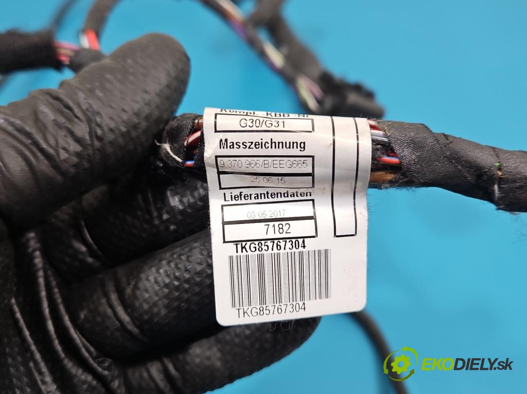 Bmw 5 G30 2017-2024 2.0d 190 hp automatic 140 kW 1995 cm3 4- Balíček: dveře zadní pravých 9370966