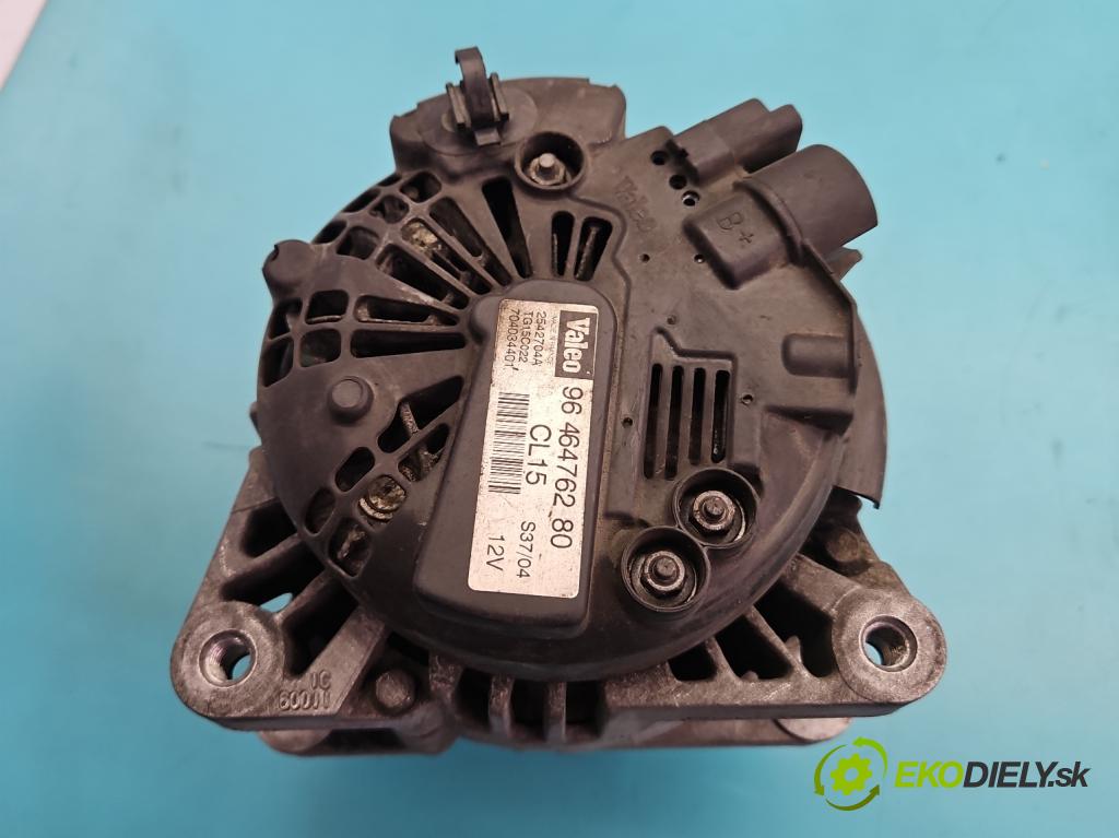 Peugeot 206 1.4 hdi 68 HP manual 50 kW 1398 cm3 5- Alternator 9646476280 (Alternátor)