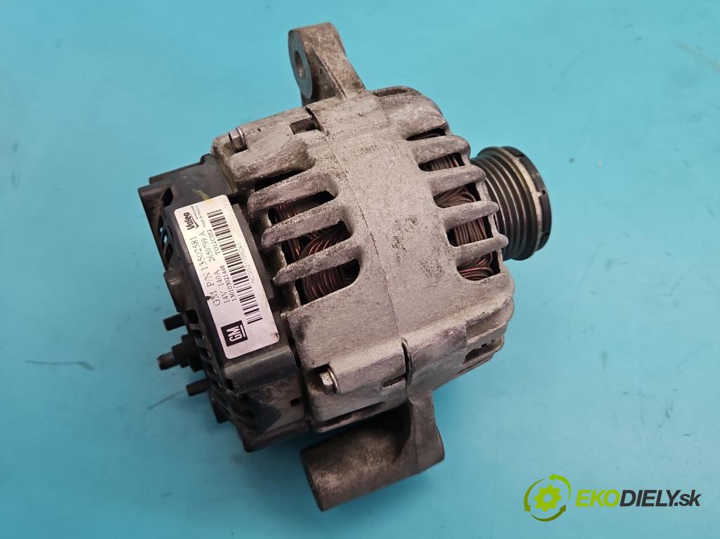 Opel Insignia A 2008-2017 2.0 cdti 131 HP manual 96 kW 1956 cm3 5- Alternator 13502581 (Alternátor)