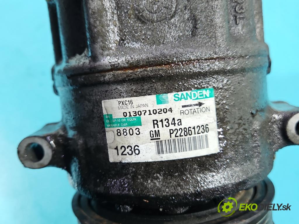 Opel Insignia A 2008-2017 2.0 cdti 131 hp manual 96 kW 1956 cm3 5- Kompresor: klíma 130710204 (Kompresor klimatizace)