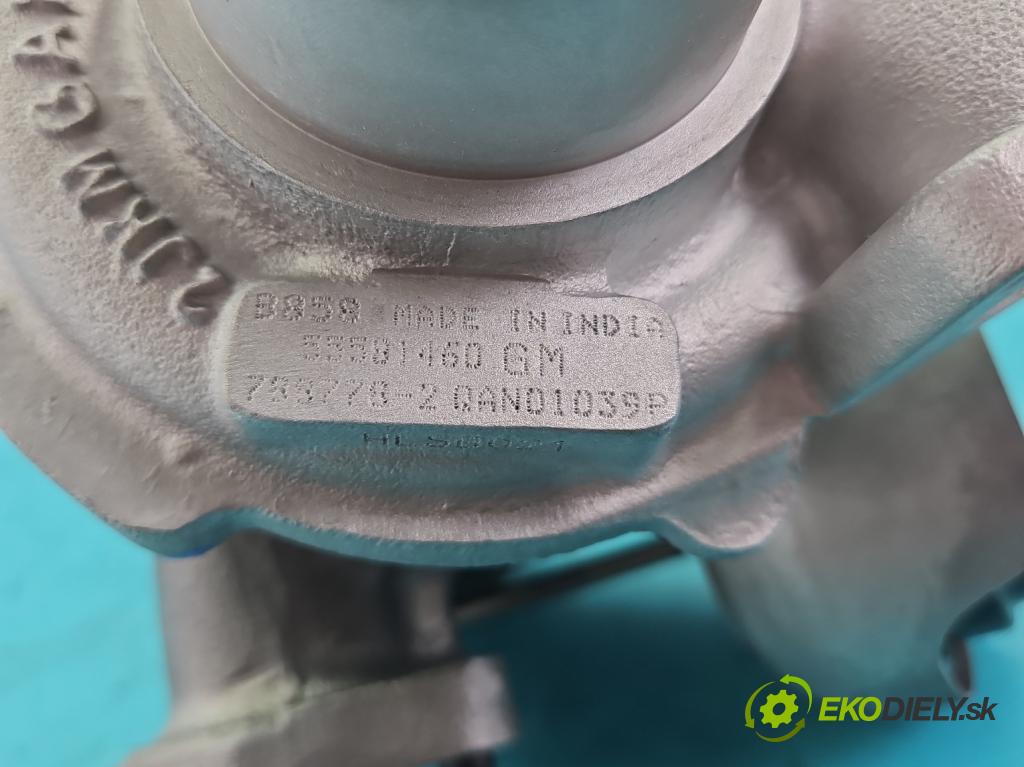 Opel Insignia A 2008-2017 2.0 cdti 131 HP manual 96 kW 1956 cm3 5- turbodúchadlo, turbo repasovaná 788778-2