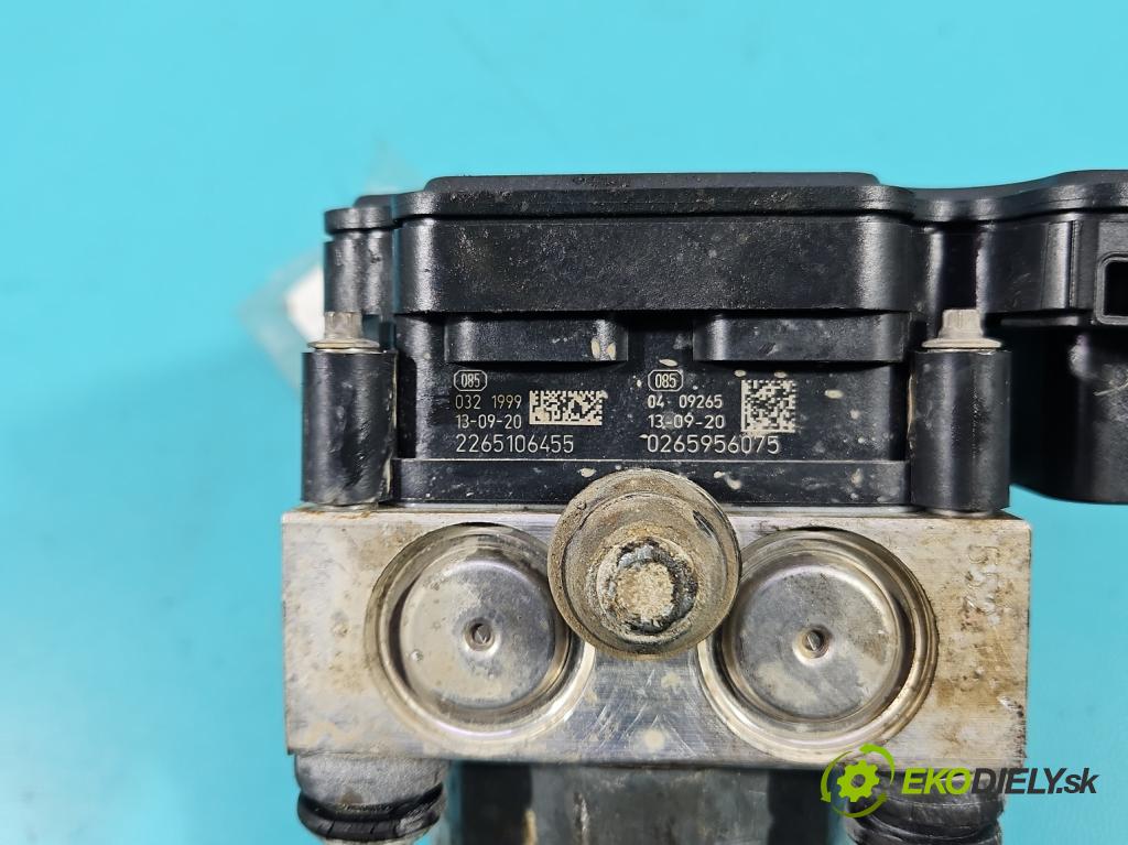 Opel Meriva B 2010-2017 1.3 cdti 75 HP manual 55 kW 1248 cm3 5- čerpadlo abs 13435691 (Pumpa ABS)