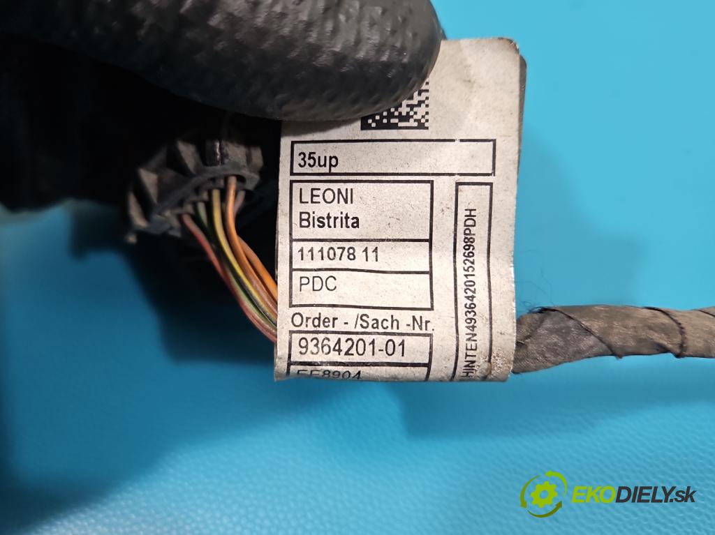 Bmw 5 G30 2017-2024 2.0d 190 HP automatic 140 kW 1995 cm3 4- snímač parkovaní: 9364201-01