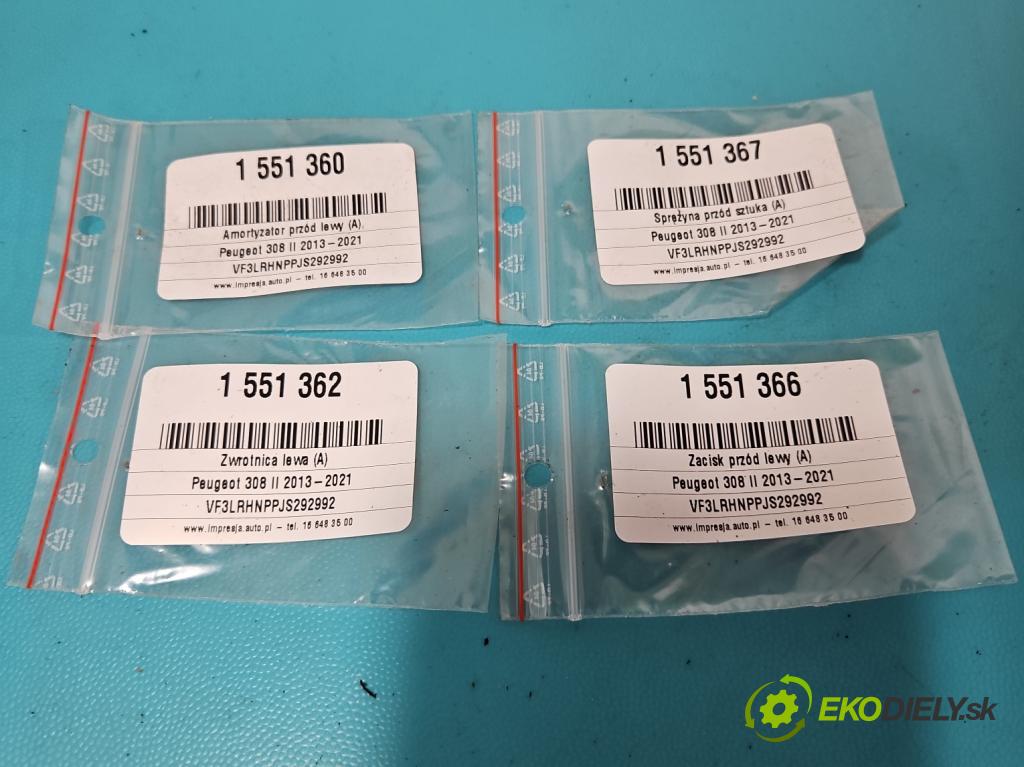 Peugeot 308 II 2013-2021 1.2 12V 110 hp manual 81 kW 1199 cm3 5- náboj levé  (Náboj kola)