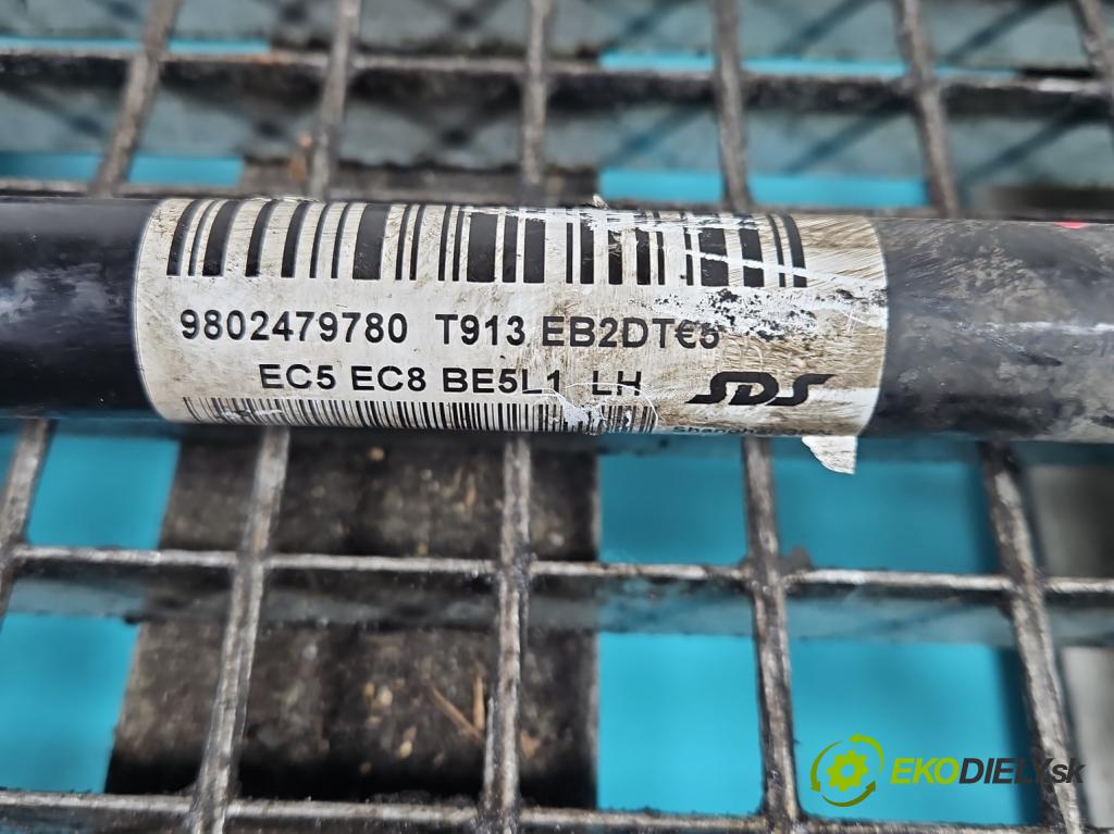 Peugeot 308 II 2013-2021 1.2 12V 110 HP manual 81 kW 1199 cm3 5- poloos predné ľavé 9802479780