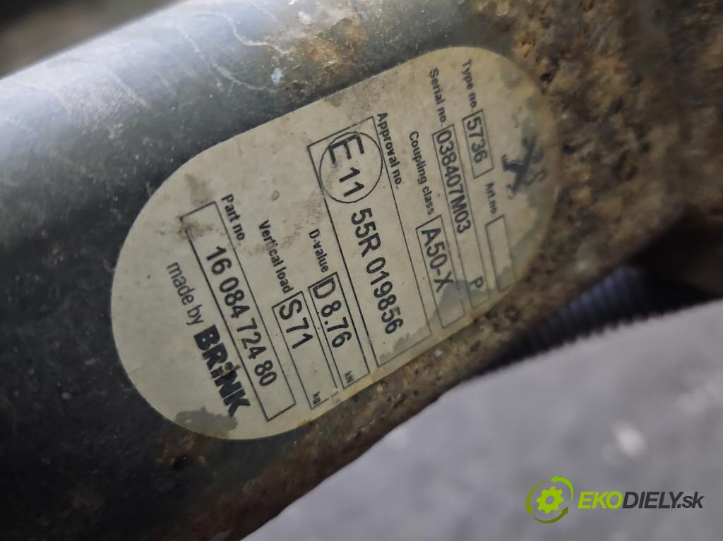 Peugeot 308 II 2013-2021 1.2 12V 110 HP manual 81 kW 1199 cm3 5- Hák: vlečení: (Ťažné zariadenie)