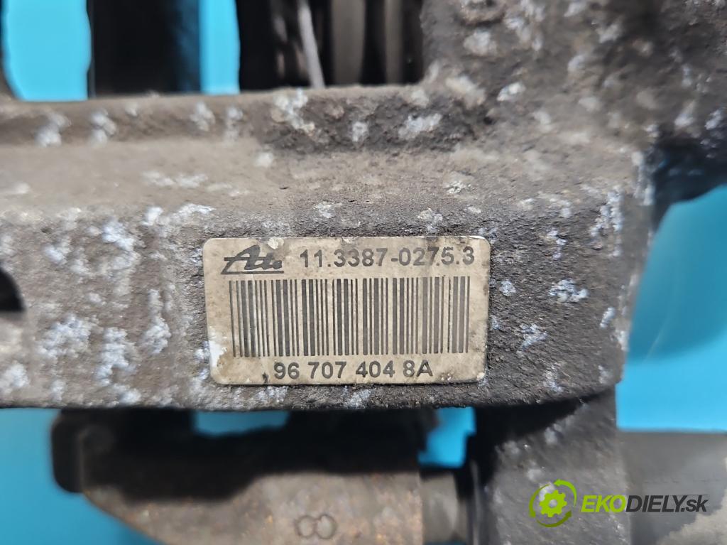 Peugeot 308 II 2013-2021 1.2 12V 110 HP manual 81 kW 1199 cm3 5- brzdič zadné ľavý 967074048A (Kľučka dverí ostatné)