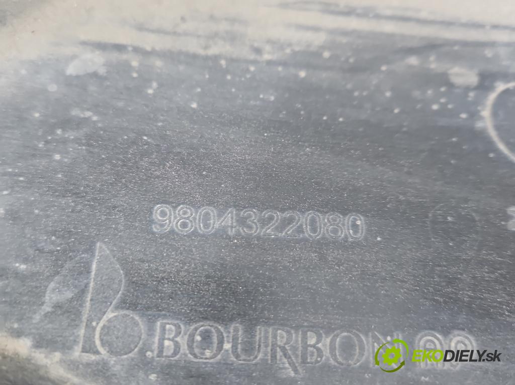 Peugeot 308 II 2013-2021 1.2 12V 110 HP manual 81 kW 1199 cm3 5- kryt plast 9804322080