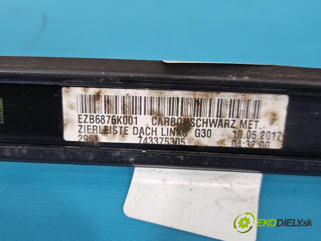 Bmw 5 G30 2017-2024 2.0d 190 hp automatic 140 kW 1995 cm3 4- lišta střecha: levé 7433753