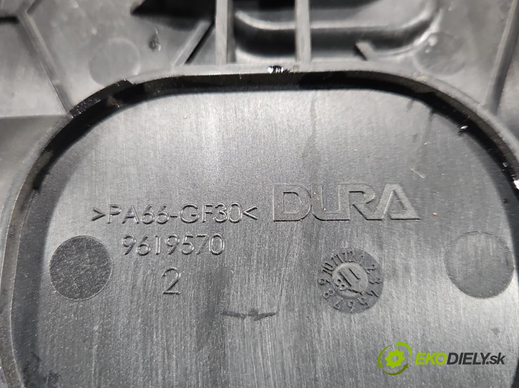 Peugeot 308 II 2013-2021 1.2 12V 110 HP manual 81 kW 1199 cm3 5- Páka: Změny: stupeň,rýchlosť 9619568 (Rýchlostná páka (kulisa))