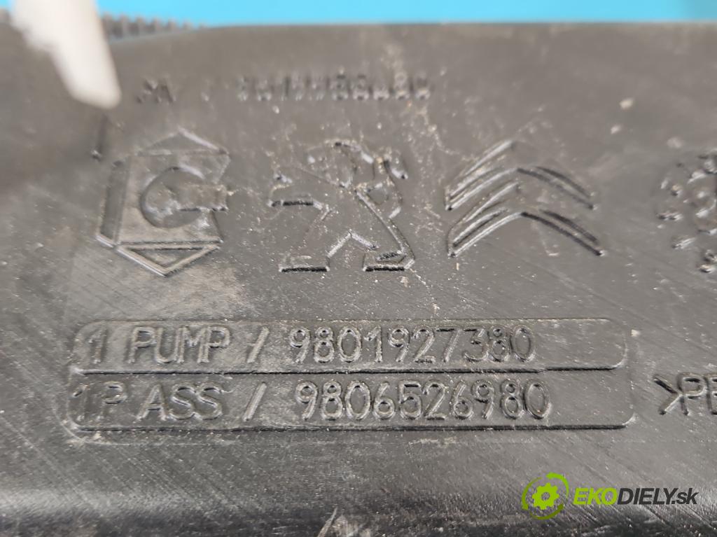 Peugeot 308 II 2013-2021 1.2 12V 110 HP manual 81 kW 1199 cm3 5- nádržka tekutina: ostrekovačov 9801927380