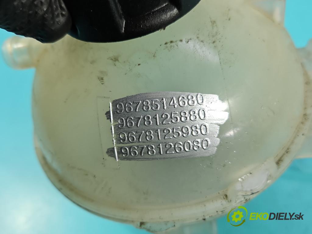 Peugeot 308 II 2013-2021 1.2 12V 110 HP manual 81 kW 1199 cm3 5- Nádrž: kompenzačné: 9678514680