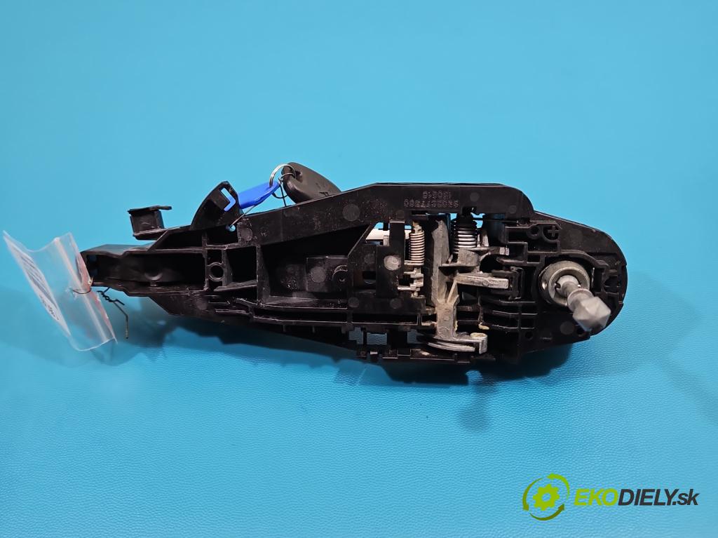 Peugeot 308 II 2013-2021 1.2 12V 110 HP manual 81 kW 1199 cm3 5- rukoväť predné ľavé mimo: 9802977380 (Kľučka dverí vonkajšia predná ľavá)