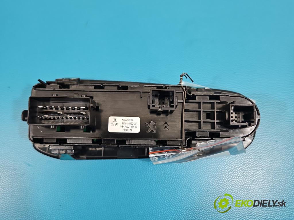 Peugeot 308 II 2013-2021 1.2 12V 110 HP manual 81 kW 1199 cm3 5- prepínač okien spätných zrkadiel 96788281ZD