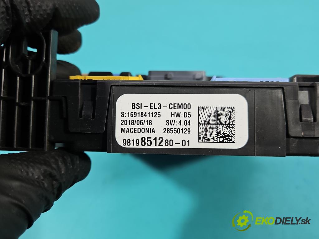 Peugeot 308 II 2013-2021 1.2 12V 110 HP manual 81 kW 1199 cm3 5- riadiaca jednotka motora 9829728480