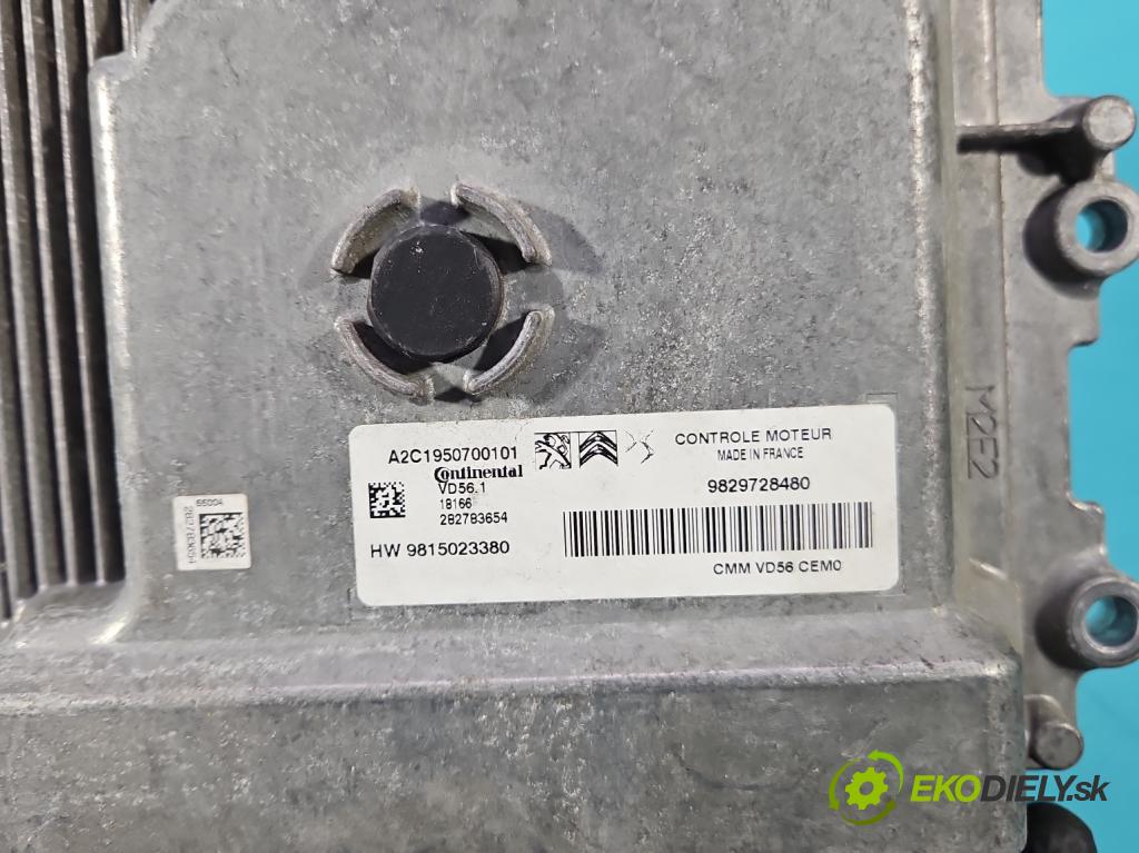 Peugeot 308 II 2013-2021 1.2 12V 110 HP manual 81 kW 1199 cm3 5- riadiaca jednotka motora 9829728480