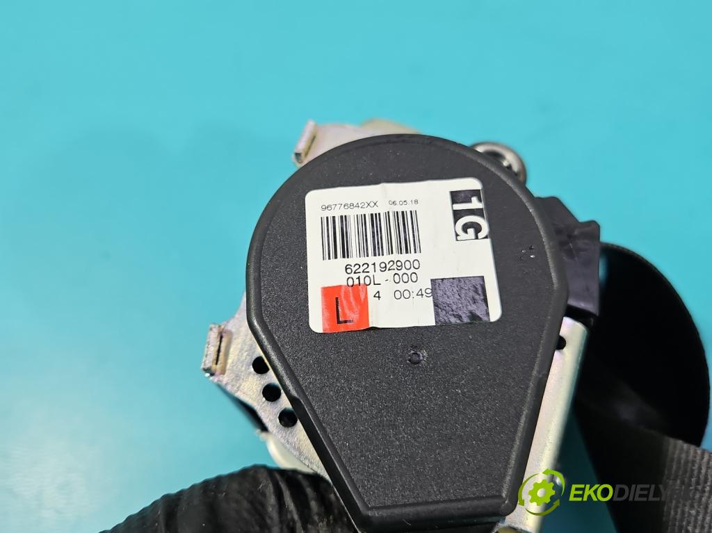 Peugeot 308 II 2013-2021 1.2 12V 110 HP manual 81 kW 1199 cm3 5- pas bezpečnosť: predné ľavý 96776842XX