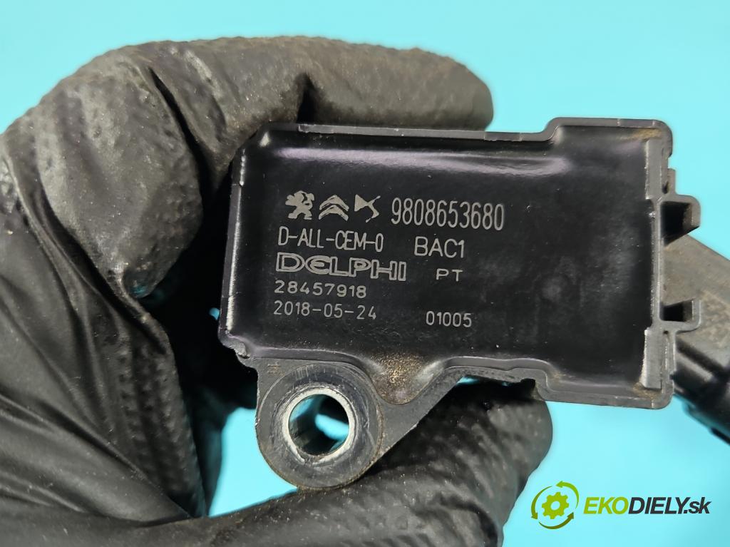 Peugeot 308 II 2013-2021 1.2 12V 110 hp manual 81 kW 1199 cm3 5- cívka zapalovací 9808653680 (Zážehová cívka)