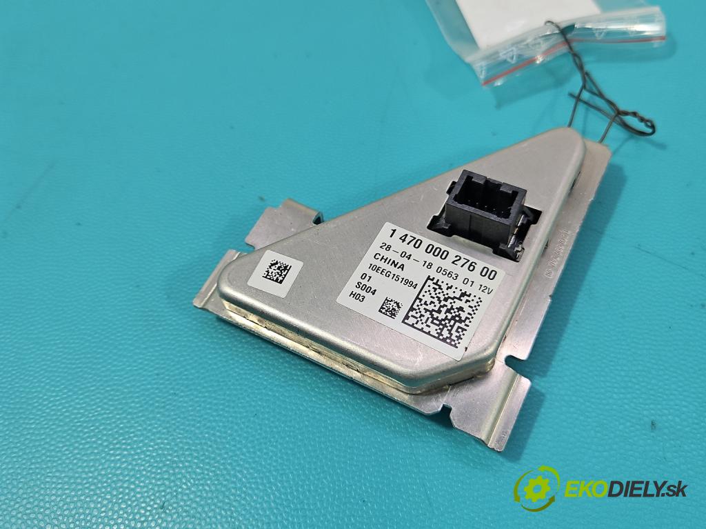 Peugeot 308 II 2013-2021 1.2 12V 110 HP manual 81 kW 1199 cm3 5- střídač: xenon 147000027600 (Riadiaca jednotka xenónu)