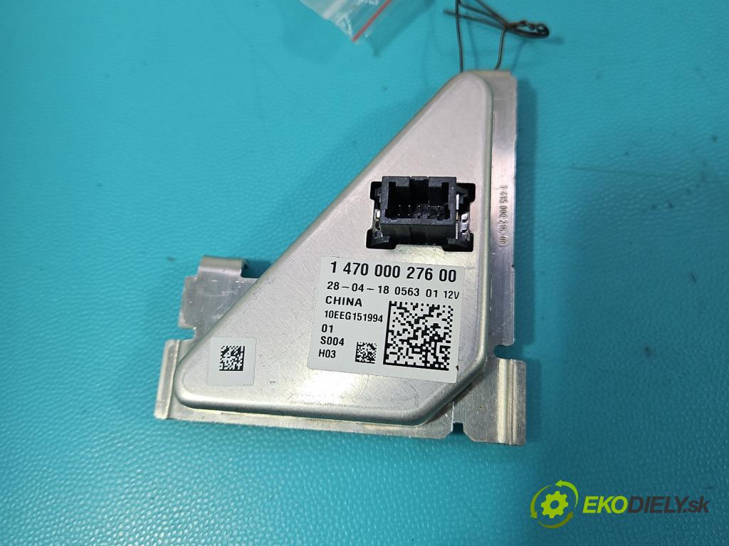 Peugeot 308 II 2013-2021 1.2 12V 110 HP manual 81 kW 1199 cm3 5- střídač: xenon 147000027600 (Riadiaca jednotka xenónu)