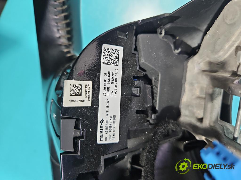 Peugeot 308 II 2013-2021 1.2 12V 110 hp manual 81 kW 1199 cm3 5- volant 98084115XU (Volant)