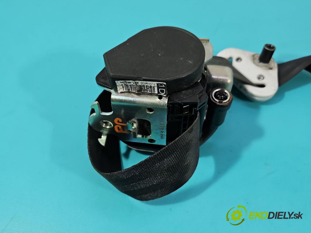 Peugeot 208 I 2012-2019 1.2 12V 82 HP manual 60 kW 1199 cm3 5- pas bezpečnosť: predné pravý 98029971XX