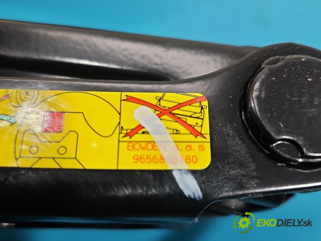 Peugeot 208 I 2012-2019 1.2 12V 82 HP manual 60 kW 1199 cm3 5- mechanizmus okna automobilovy 9656868180