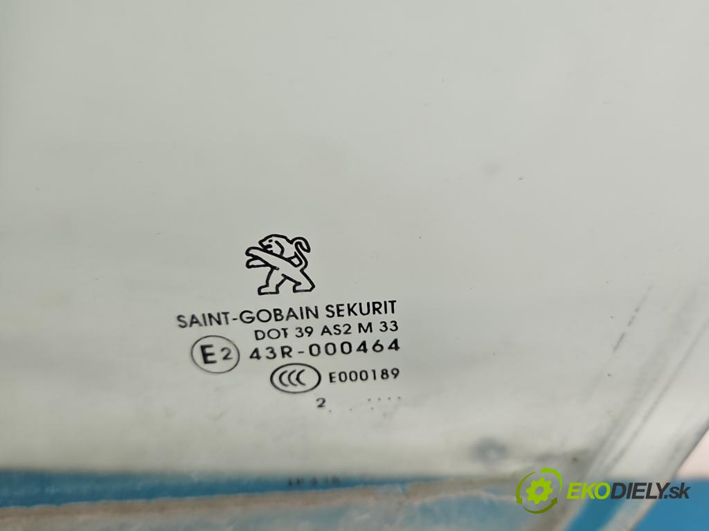 Peugeot 208 I 2012-2019 1.2 12V 82 HP manual 60 kW 1199 cm3 5- sklo dvere predné ľavé