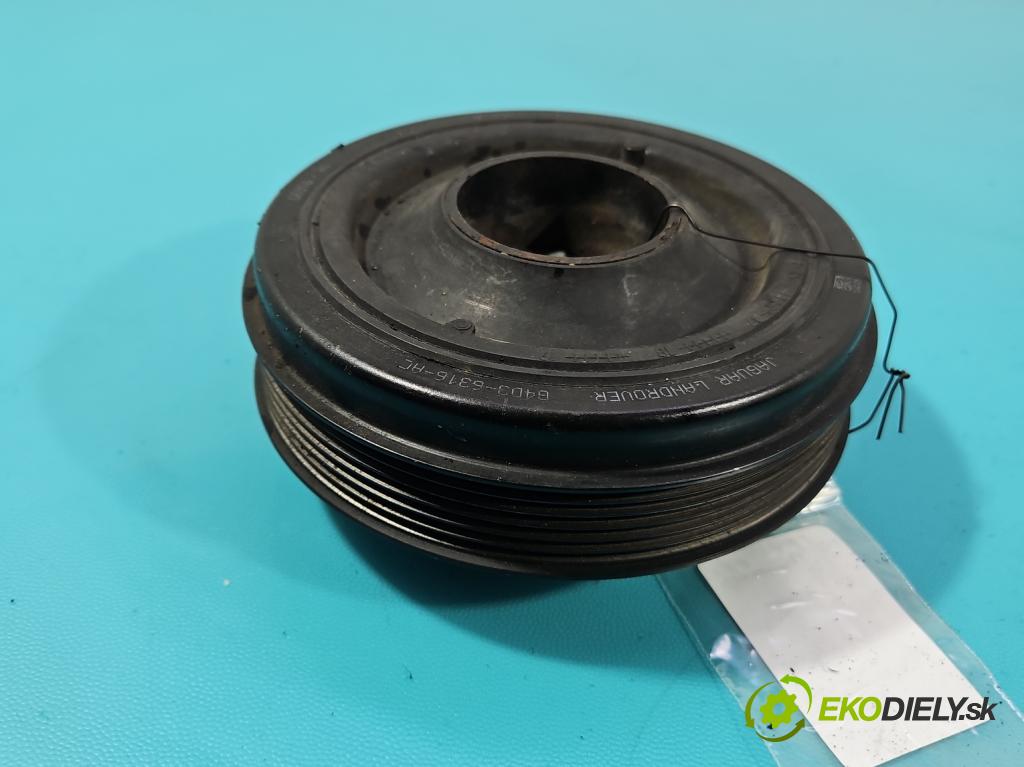 Jaguar XE X760 2015-2024 2.0d 179KM automatic 132 kW 1999 cm3 4- kolo pás: hřídel klikový G4D3-6316-AC