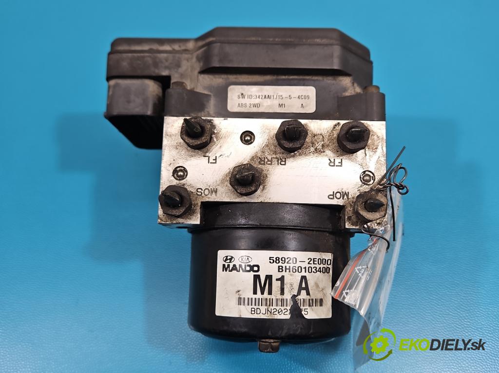 Hyundai Tucson I 2004-2009 2.0 crdi 136 HP manual 100 kW 1991 cm3 5- čerpadlo abs 58900-2E000 (Pumpa ABS)