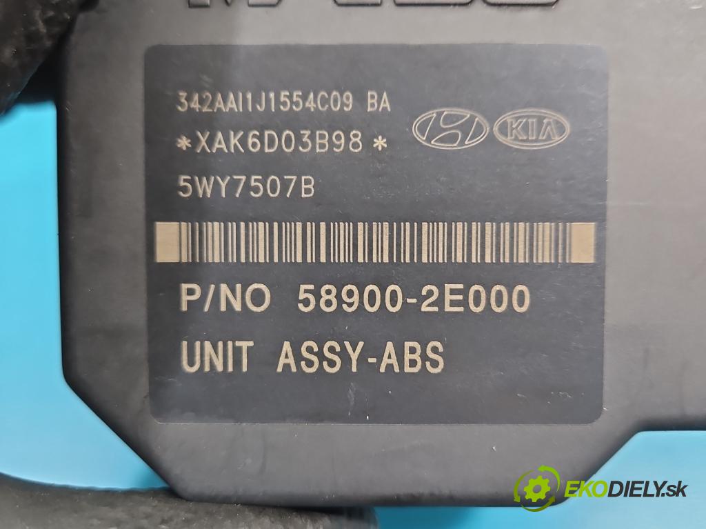 Hyundai Tucson I 2004-2009 2.0 crdi 136 HP manual 100 kW 1991 cm3 5- čerpadlo abs 58900-2E000 (Pumpa ABS)