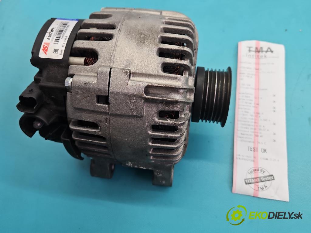 Citroen Xsara Picasso 2.0 hdi 90 HP manual 66 kW 1997 cm3 5- Alternator 9640623580 (Alternátor)