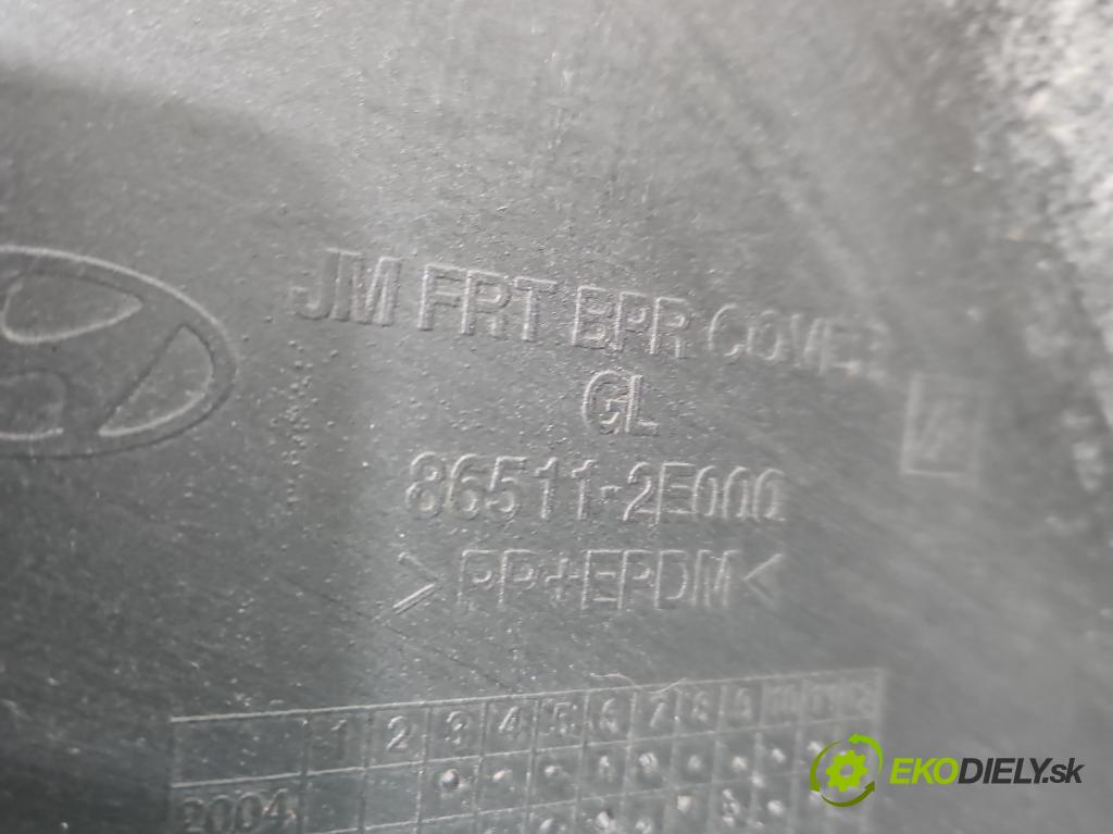 Hyundai Tucson I 2004-2009 2.0 crdi 136 HP manual 100 kW 1991 cm3 5- nárazník predné 86511-2E000 (Kľučka dverí ostatné)