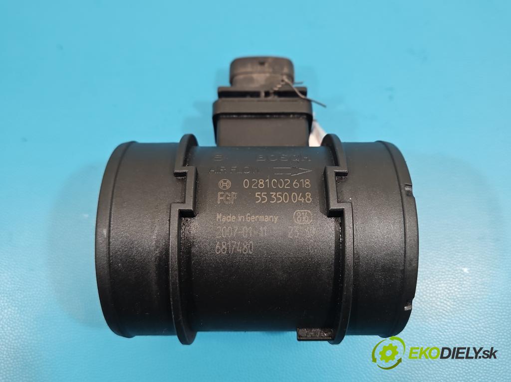 Opel Antara 2006-2015 2.0 cdti 150 HP automatic 110 kW 1991 cm3 5- průtokoměr: 0281002618 (Váha vzduchu)