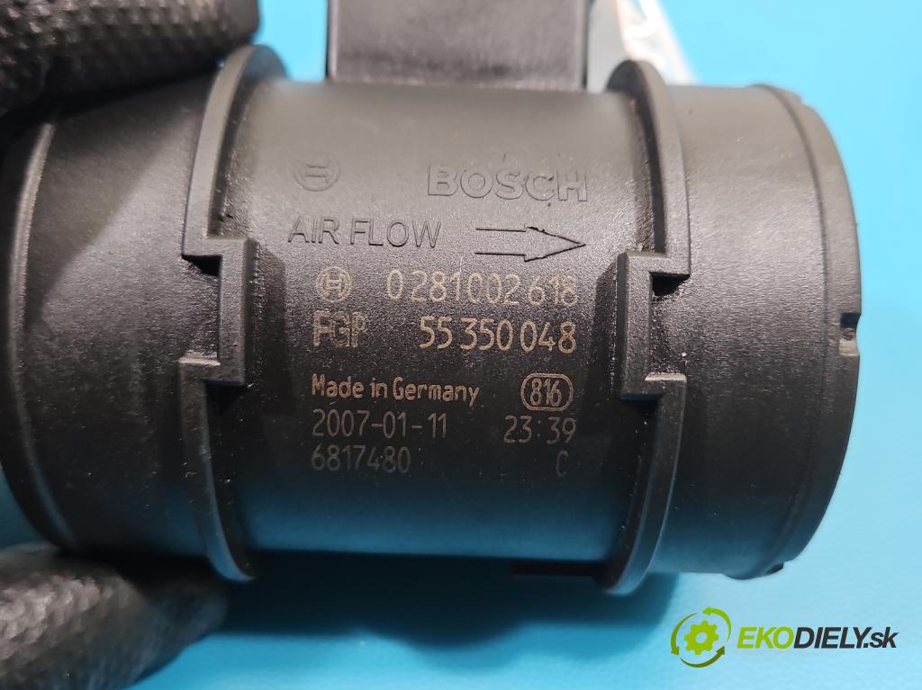 Opel Antara 2006-2015 2.0 cdti 150 HP automatic 110 kW 1991 cm3 5- průtokoměr: 0281002618 (Váha vzduchu)