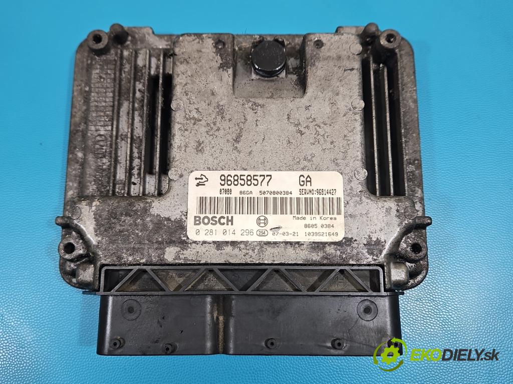 Opel Antara 2006-2015 2.0 cdti 150 HP automatic 110 kW 1991 cm3 5- riadiaca jednotka motora 96858577