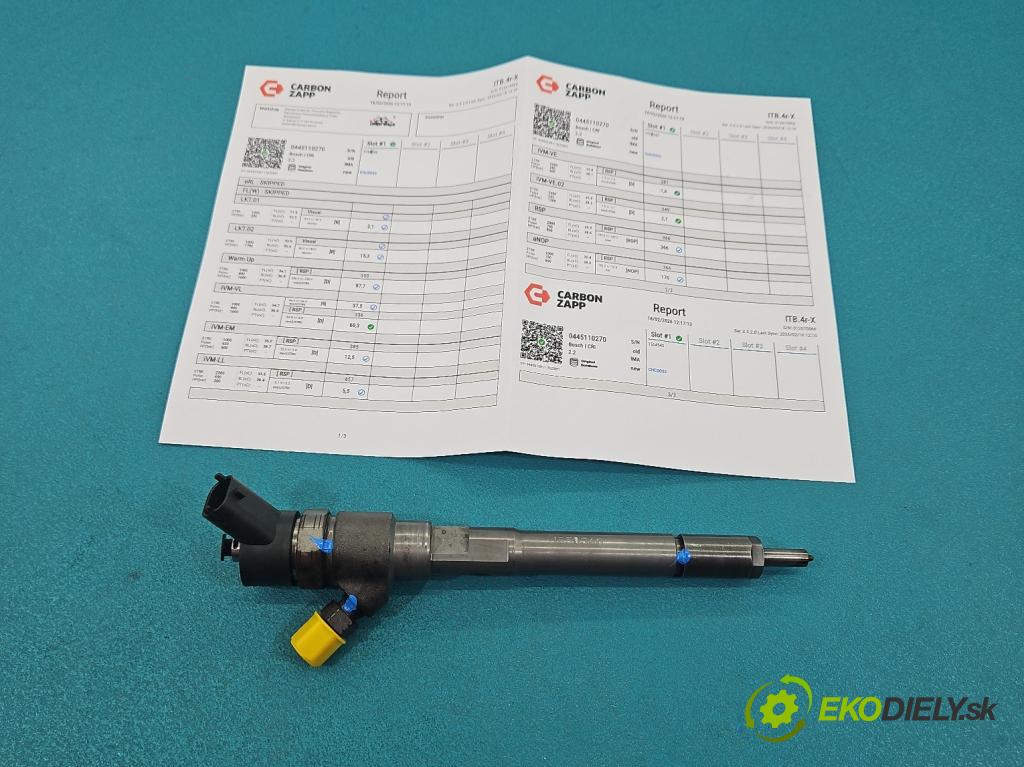 Opel Antara 2006-2015 2.0 cdti 150 hp automatic 110 kW 1991 cm3 5- vstřikovač 0445110270 (Vstřikovač paliva)