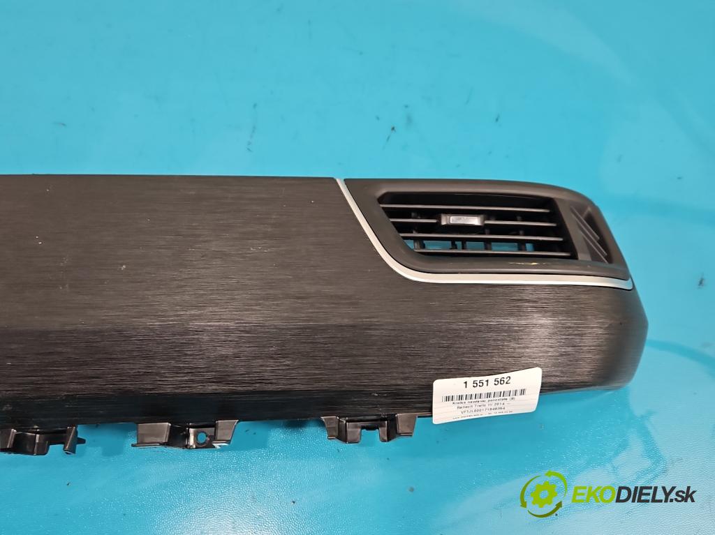 Renault Trafic III 2014 - 2.0 dci 150 HP manual 110 kW 1997 cm3 5- Mřížka: kúrenia ostatné 687603893R