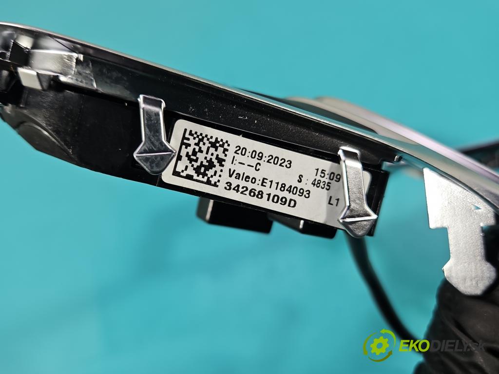 Renault Trafic III 2014 - 2.0 dci 150 hp manual 110 kW 1997 cm3 5- Přepínač multifunkční: řízení: 34268109D (Páčky pod volantem)