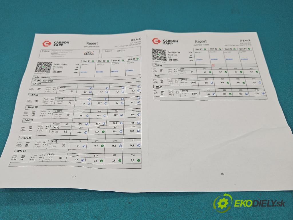 Ford C-Max I 2003-2010 1.6 tdci 109 HP manual 80 kW 1560 cm3 5- vstrek komplet 0445110188