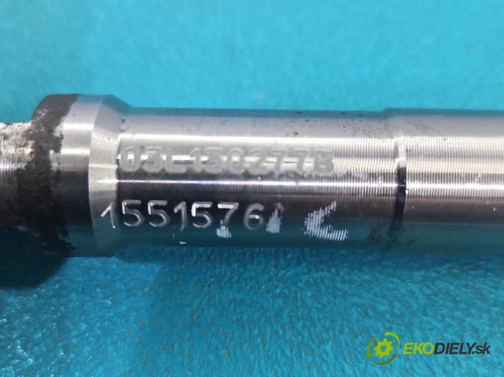 Vw Golf VI 2008-2013 1.6 tdi 105 HP manual 77 kW 1598 cm3 5- vstrek 03L130277B (Vstrekovač paliva)