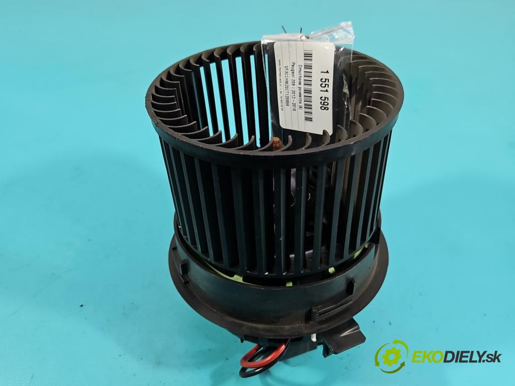 Peugeot 208 I 2012-2019 1.2 12V 82 HP manual 60 kW 1199 cm3 5- ventilátor vzduchu T1013140A