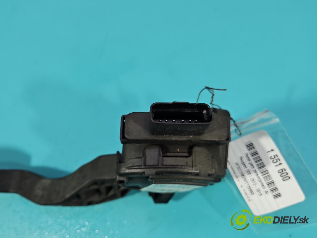 Peugeot 208 I 2012-2019 1.2 12V 82 HP manual 60 kW 1199 cm3 5- pedal plyn potenciometr: 9671433780