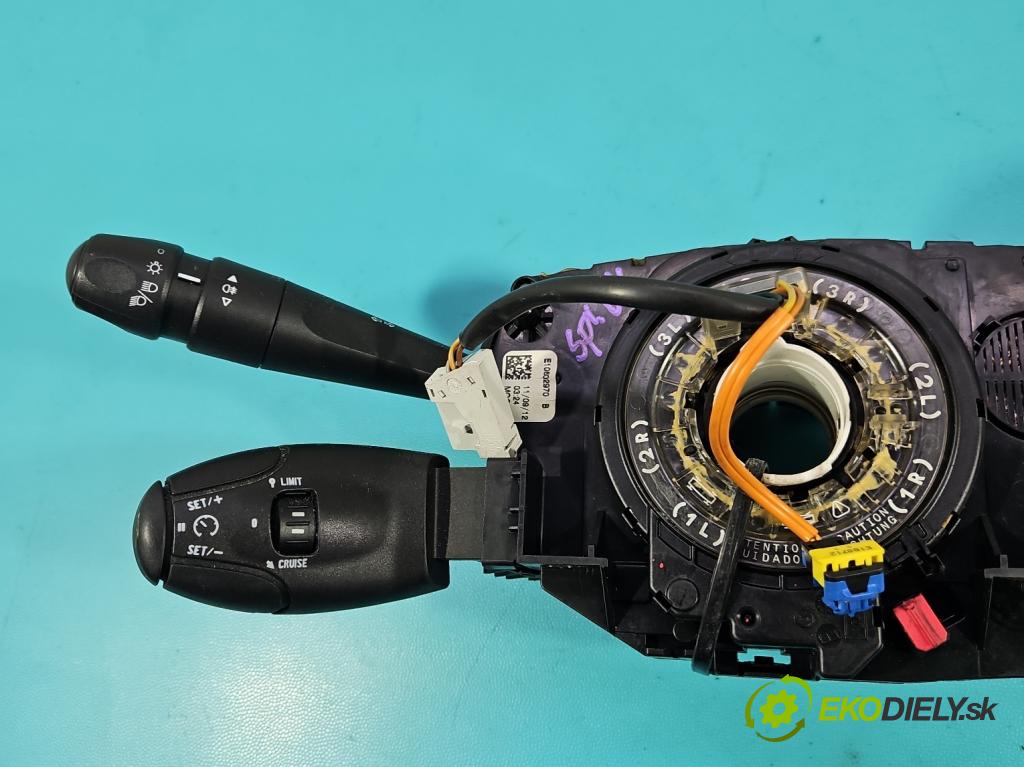 Peugeot 208 I 2012-2019 1.2 12V 82 HP manual 60 kW 1199 cm3 5- prepínač komplex: 98030394ZD (Prepínacie páčky pod volantom)