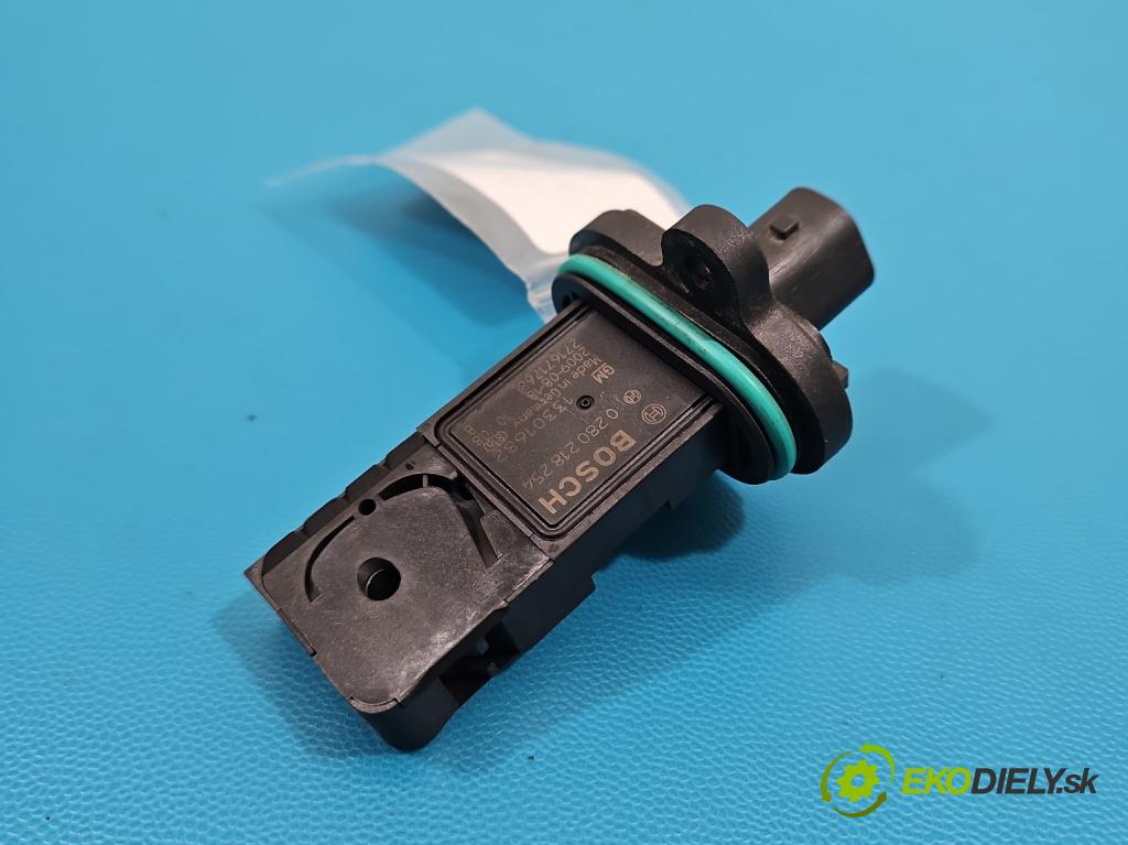 Opel Astra IV 2009-2015 1.6 16V 116 HP manual 85 kW 1598 cm3 5- průtokoměr: 0280218254 (Váha vzduchu)