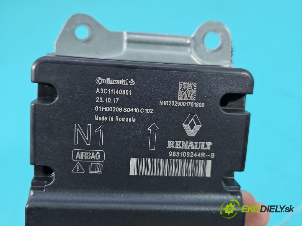 Renault Trafic III 2014 - 2.0 dci 150 HP manual 110 kW 1997 cm3 5- riadiaca jednotka vankúše: 985109244R