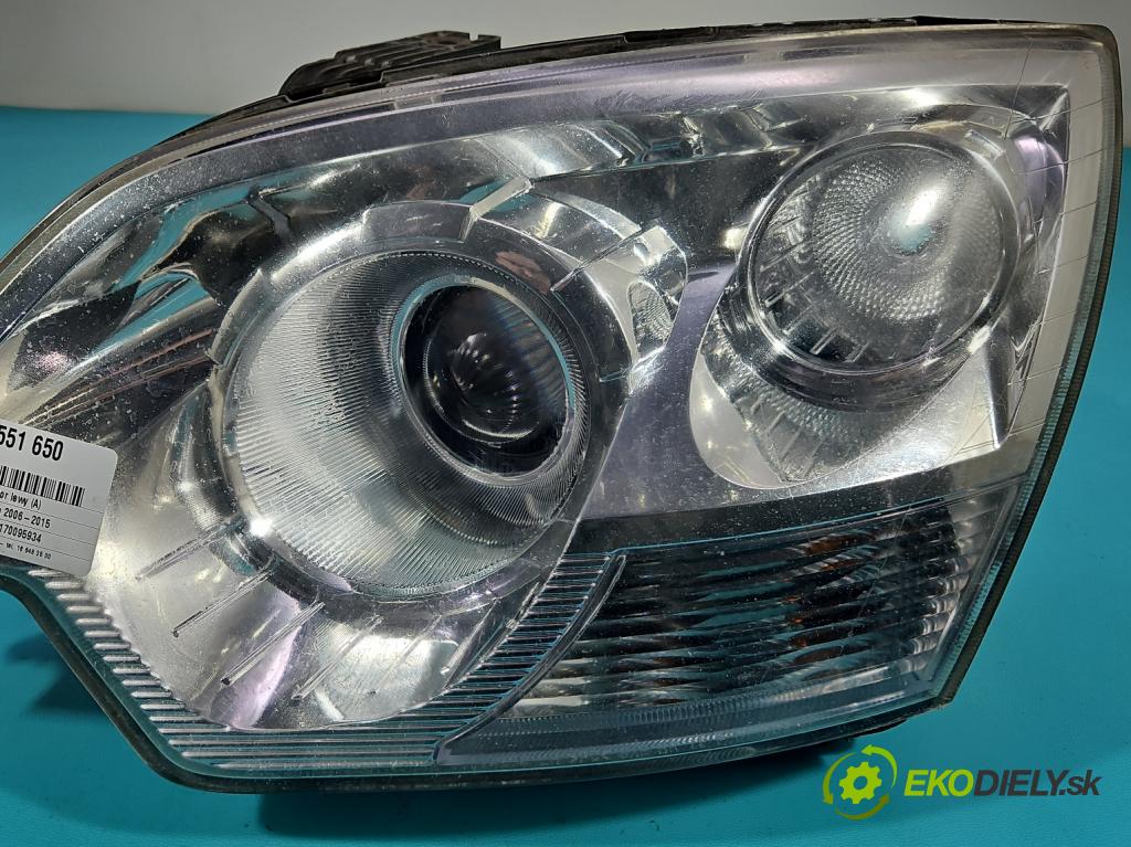 Opel Antara 2006-2015 2.0 cdti 150 HP automatic 110 kW 1991 cm3 5- Reflektor: ľavý  (Kľučka dverí ostatné)
